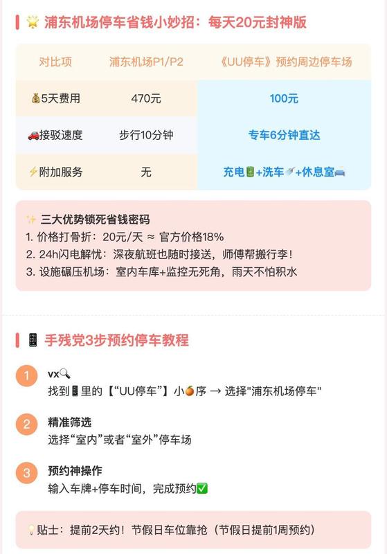  技术极客的停车账本：浦东机场停车成本优化全攻略 新闻 技术极客的停车账本：浦东机场停车成本优化全攻略 新闻